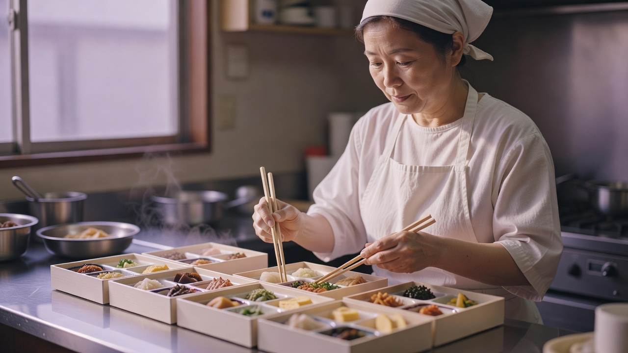 お弁当・惣菜店のホームページ作成イメージ