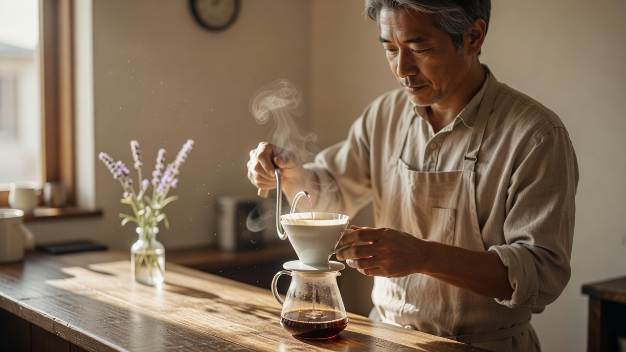 カフェのホームページ作成イメージ