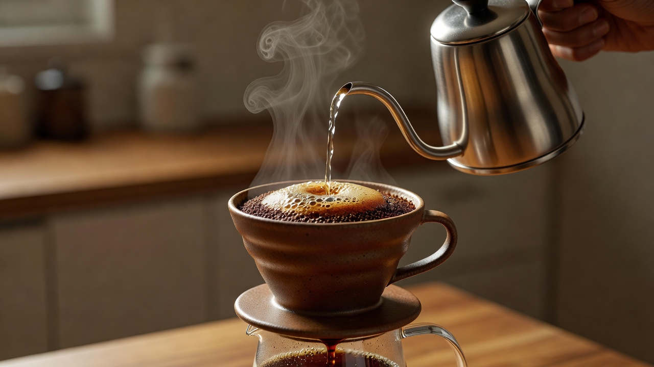 コーヒースタンド・自家焙煎のホームページ作成イメージ