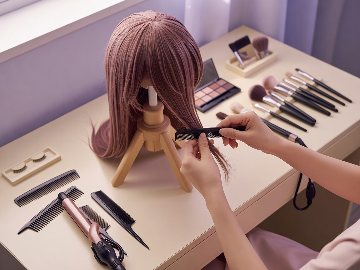 キャラクターに扮し世界観を再現したコスプレ作品の全身ビジュアル