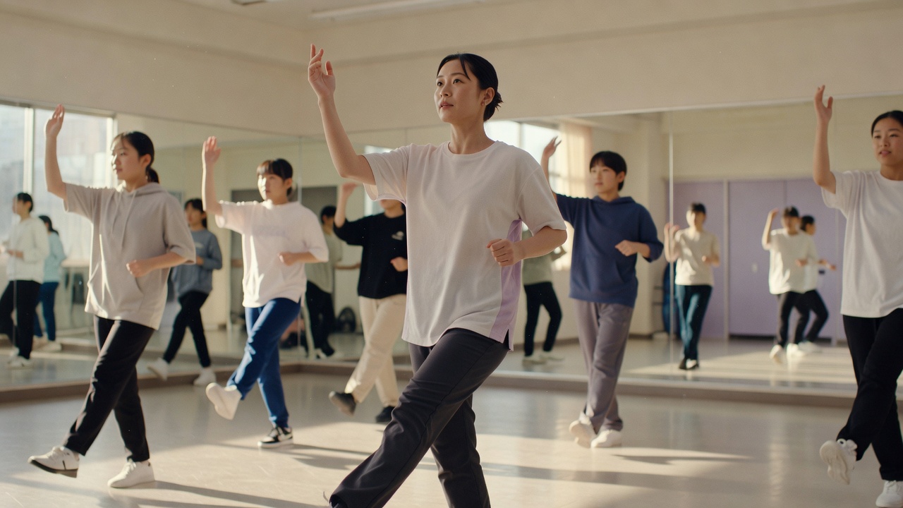 ダンス教室のホームページ作成イメージ
