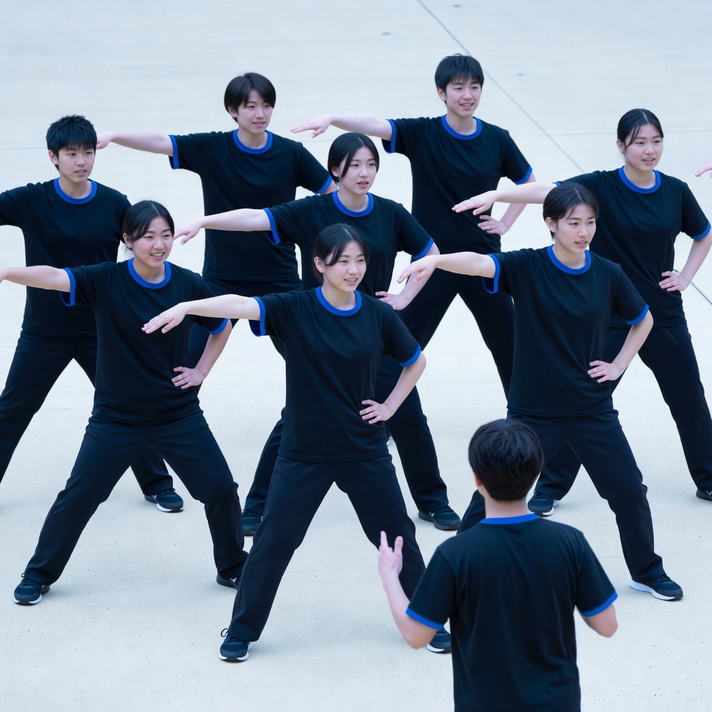 文化祭・体育祭の出張振付 ー クラス30人でも隊形は組める。踊れない子が主役になる瞬間を、毎年つくっています