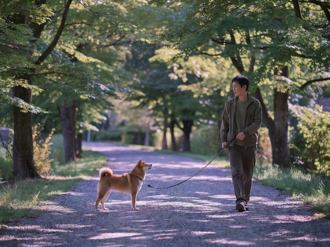 吠え癖の改善を示すビフォーアフター。落ち着いて伏せる犬と記録メモ