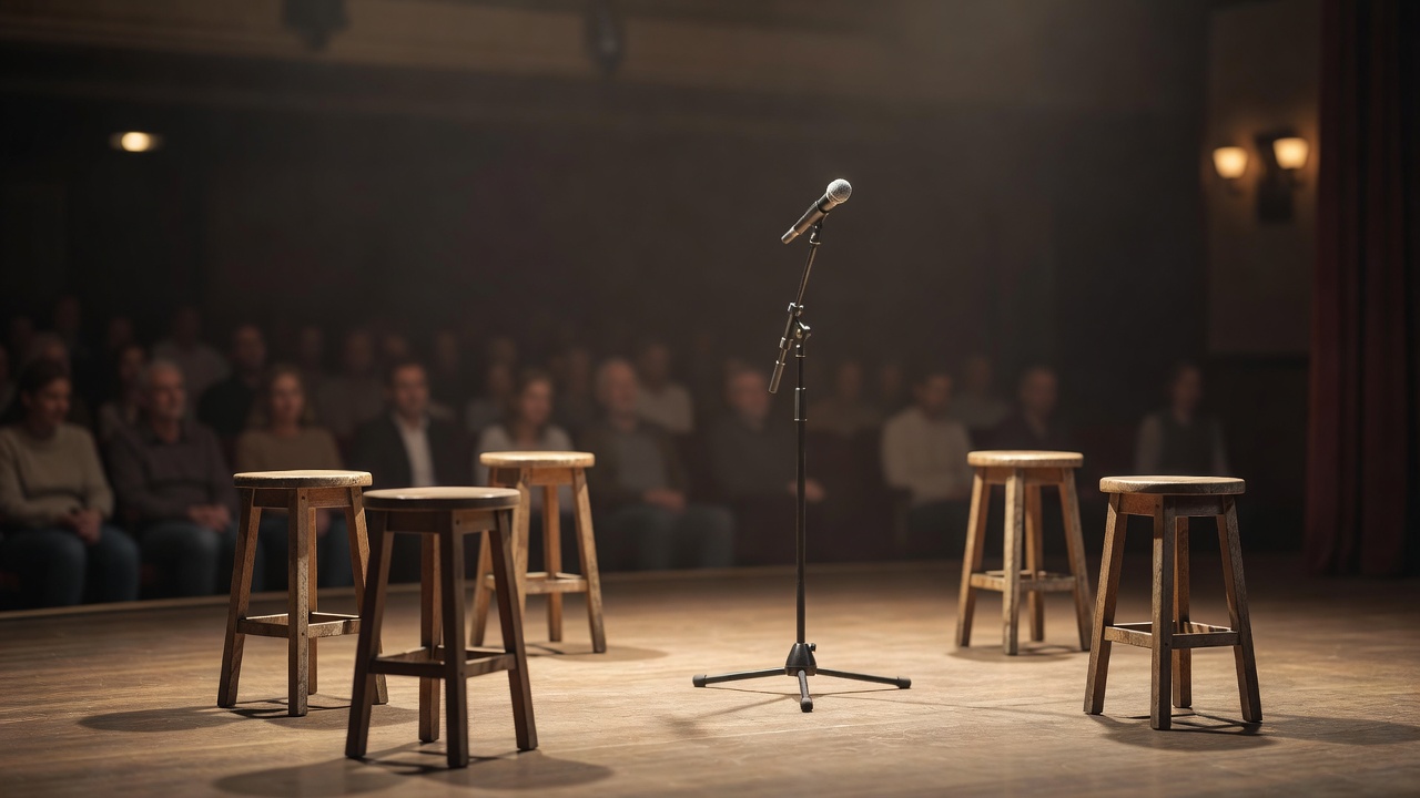 上演後のアフタートーク。キャストと演出が、作品の裏側を客席に語る