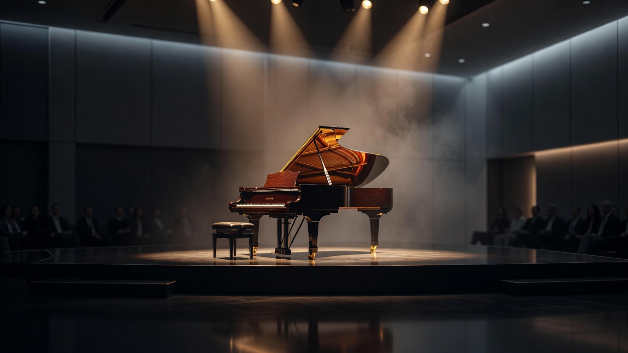 企業周年式典でのオープニング演奏
