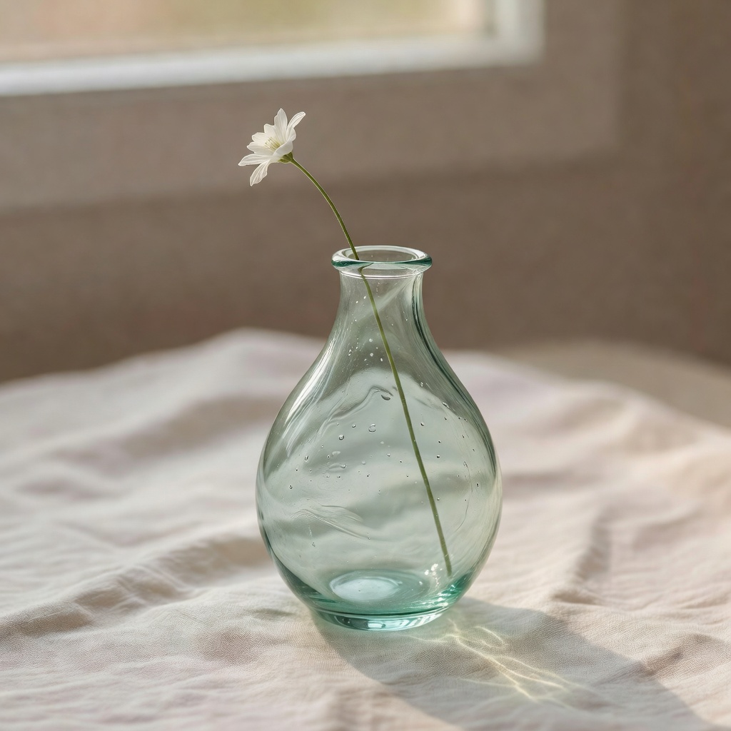 一輪挿し「しずく」ー 一輪だけを静かに生けるための花器