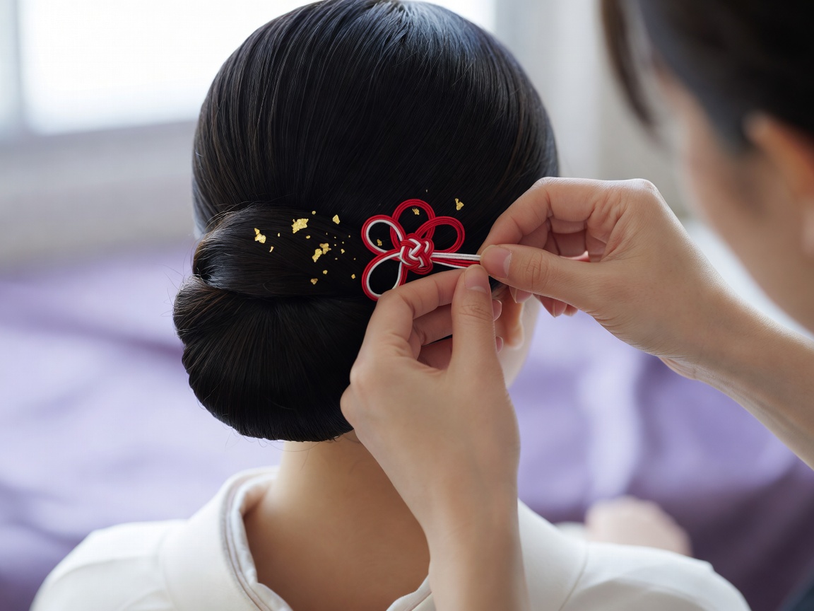 白ドレスの花嫁に寄り添う上質なブライダルヘアメイクの仕上がり