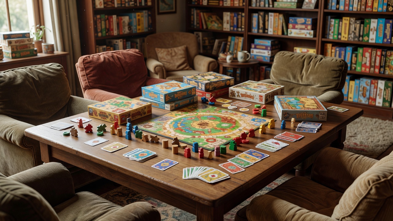 いつでも座れる試遊卓。定番の名作から新作まで、開封済みのボードゲームを実際に遊んでから選べます。