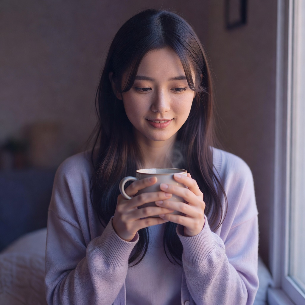 オフショット ー ステージを降りたゆらも、そのまま。リハ終わりの夕方、素のままの一枚を残しています