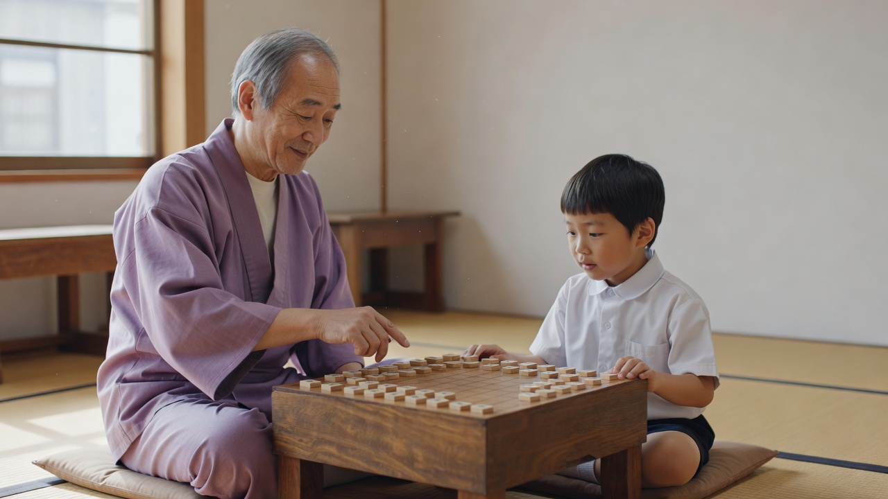 囲碁・将棋教室のホームページ作成イメージ