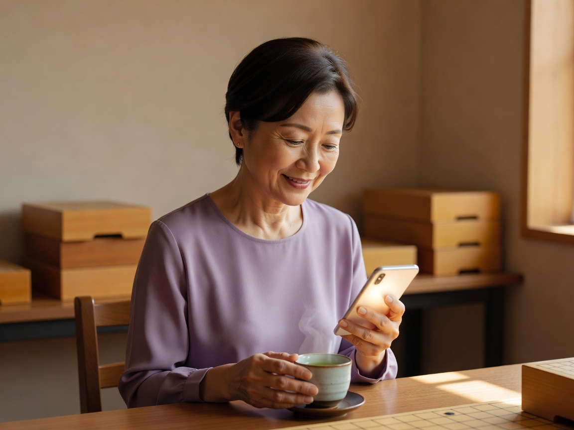 級位認定の賞状を手に笑顔を見せる生徒とその家族