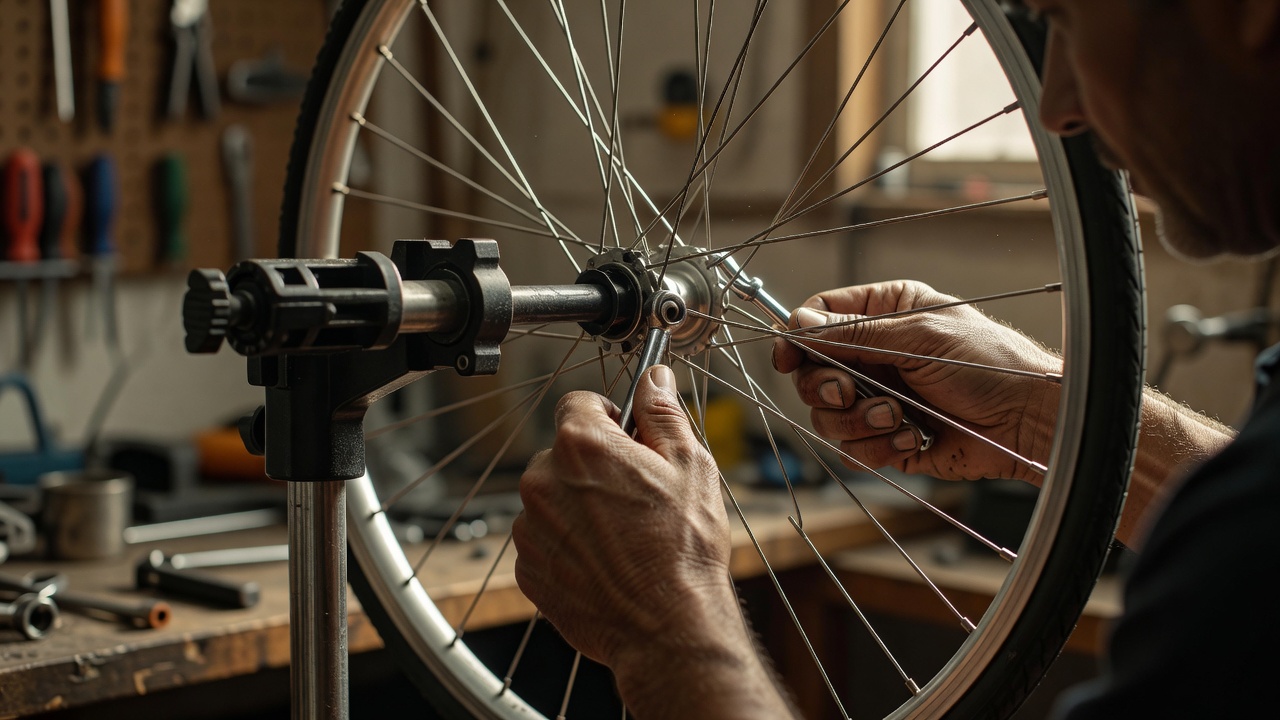 自転車店のホームページ作成イメージ