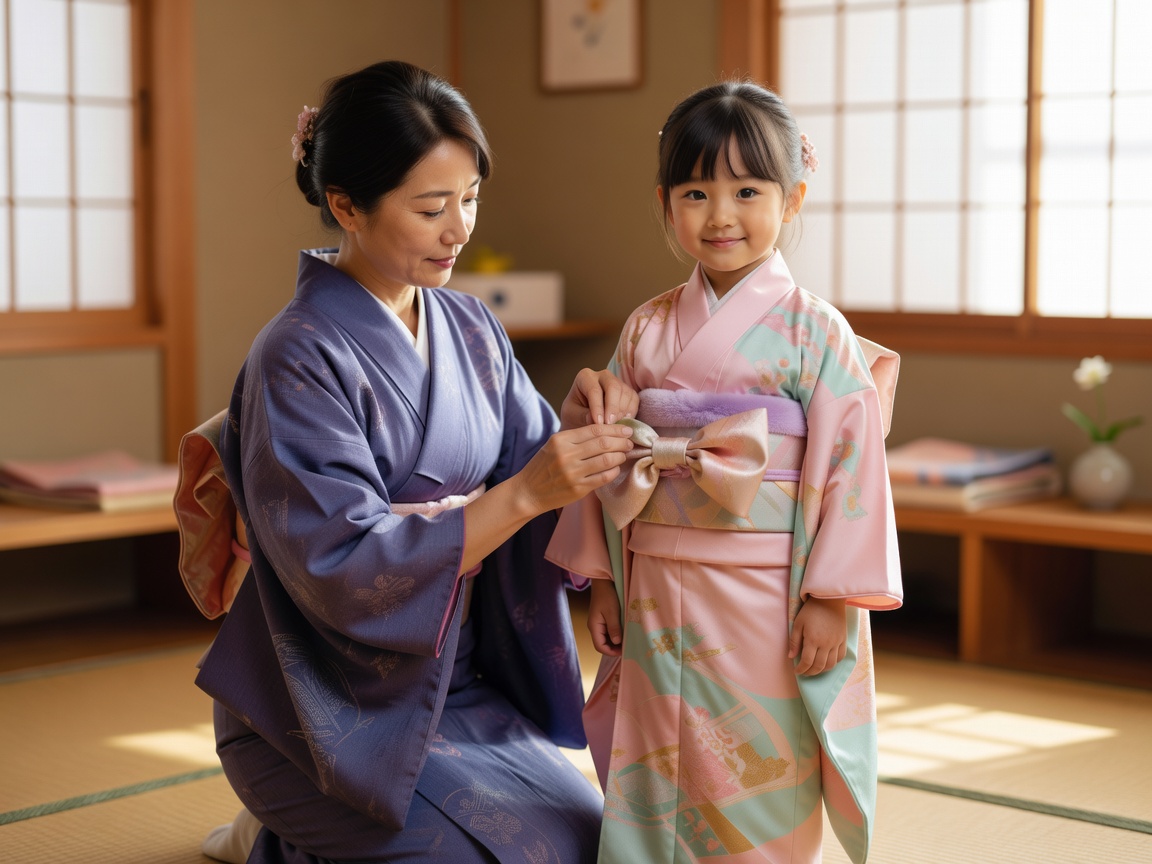 卒業袴に袴姿の学生、凛と着付けた立ち姿