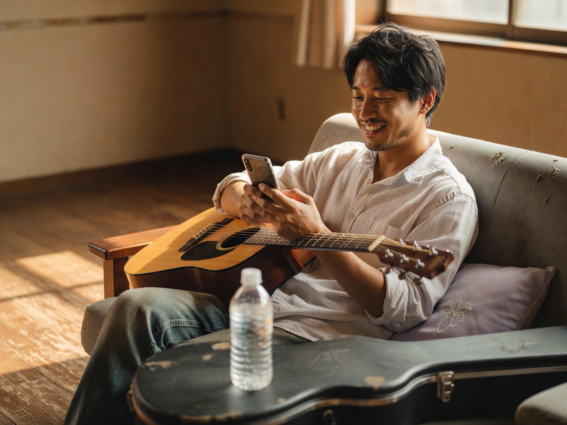 満員の客席から差し出される手と歓声に応えるアーティスト