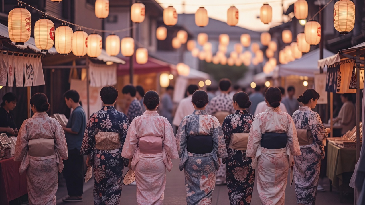 お祭りのホームページ作成イメージ