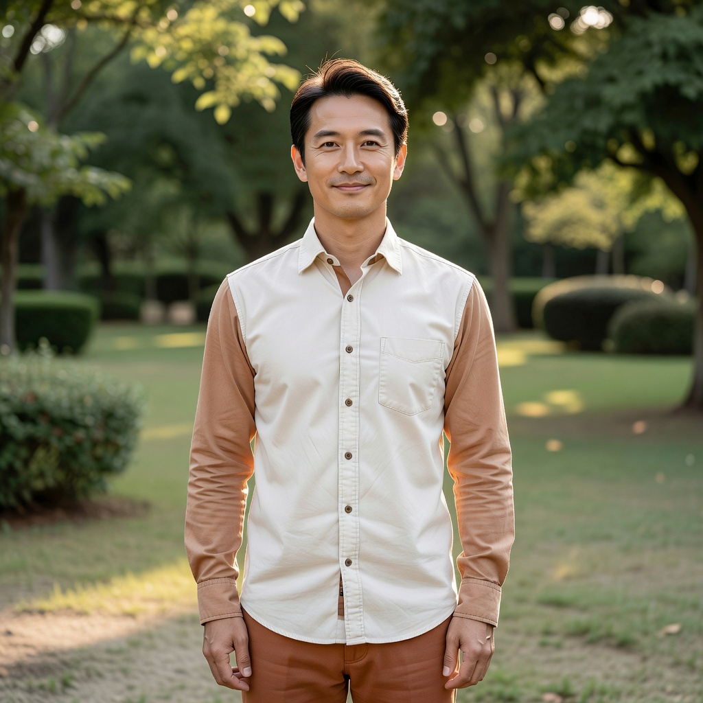 ビジネスプロフィール・宣材 ー 自然な表情の一枚。かしこまりすぎず、その人の空気が伝わる明るさで