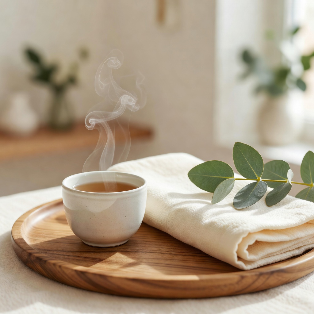 施術のあとの、あたたかい一杯 ー ノンカフェインのハーブティーでゆっくり