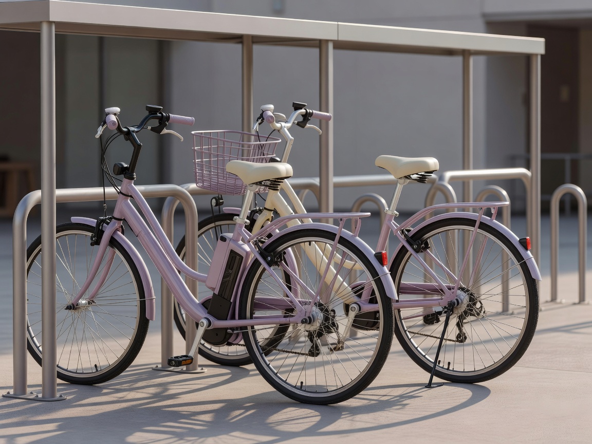 電動アシストからクロスバイク、E-BIKEまで並ぶ貸出車両のラインナップ