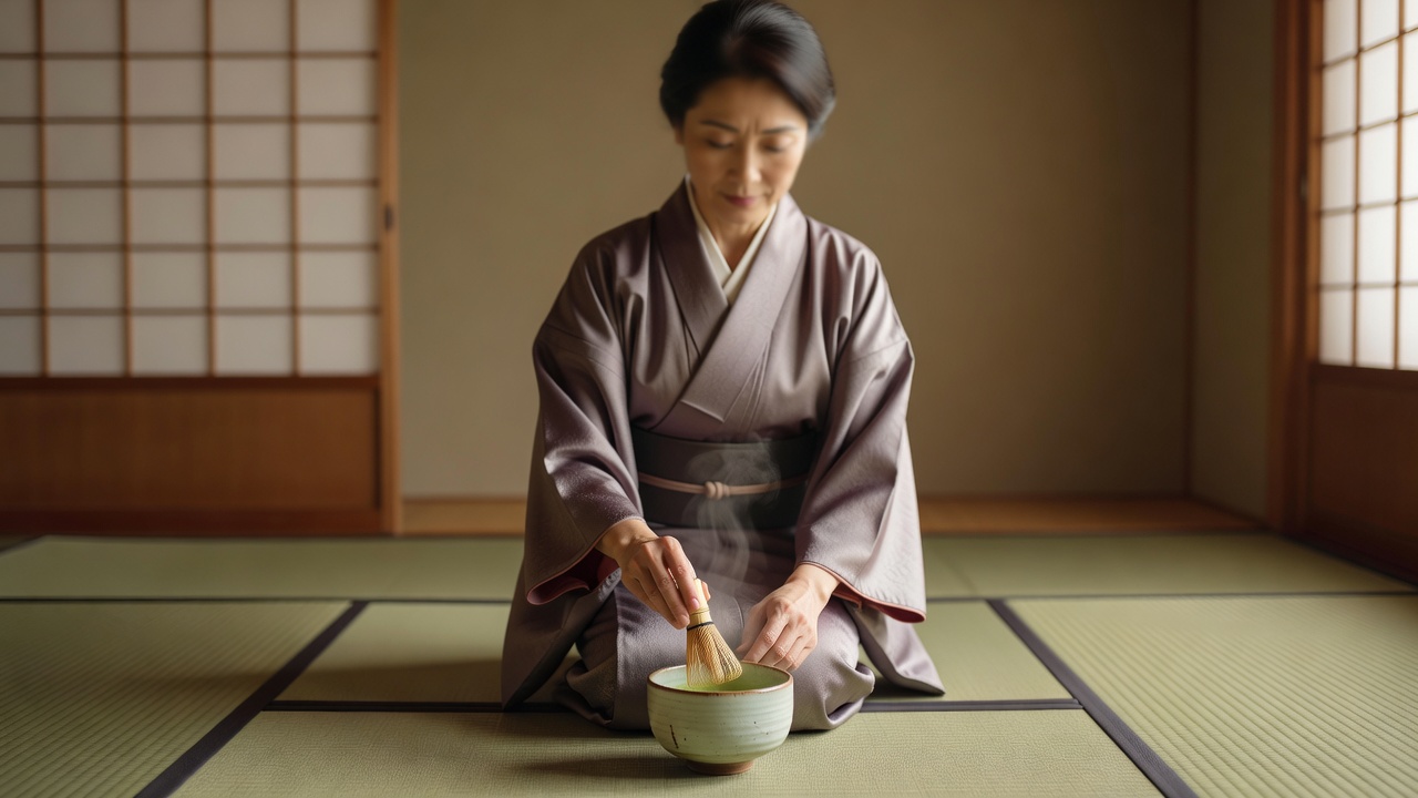 茶道教室のホームページ作成イメージ