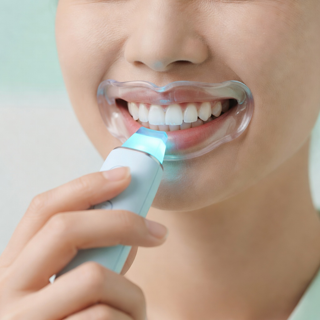 セルフLED照射｜青色LEDで約20分、ご自分のペースで