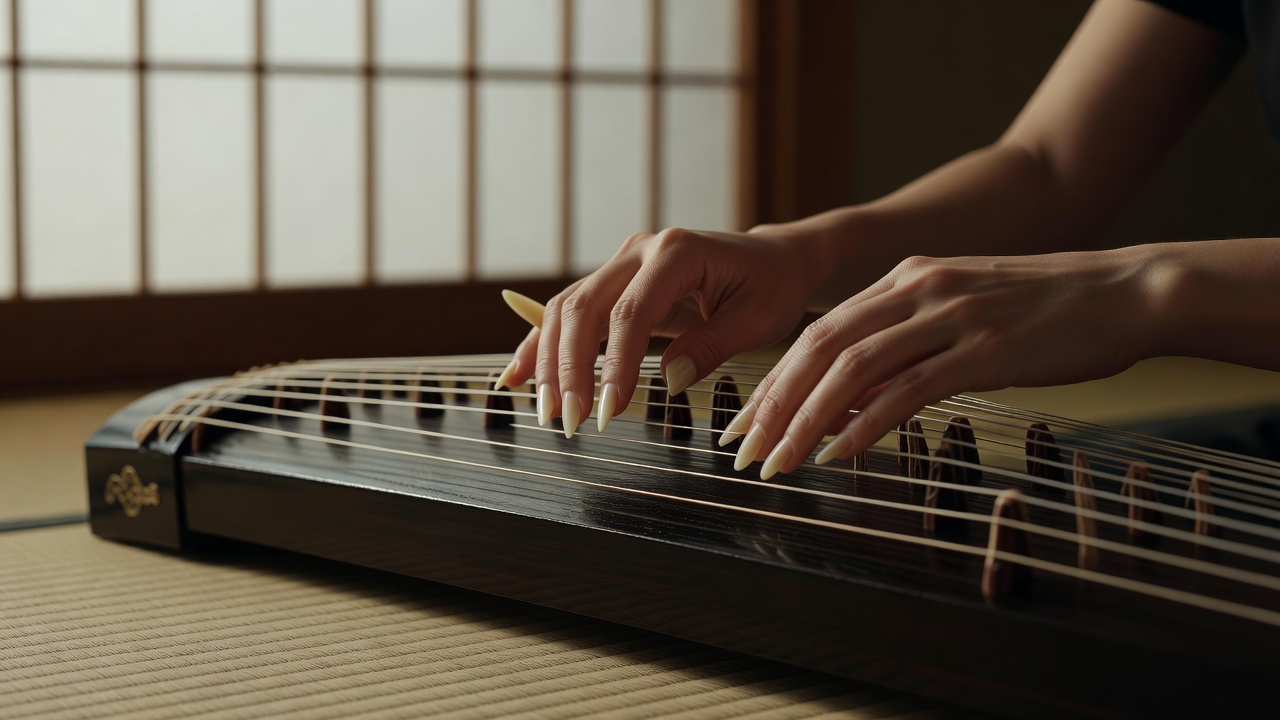 三味線・琴教室のホームページ作成イメージ