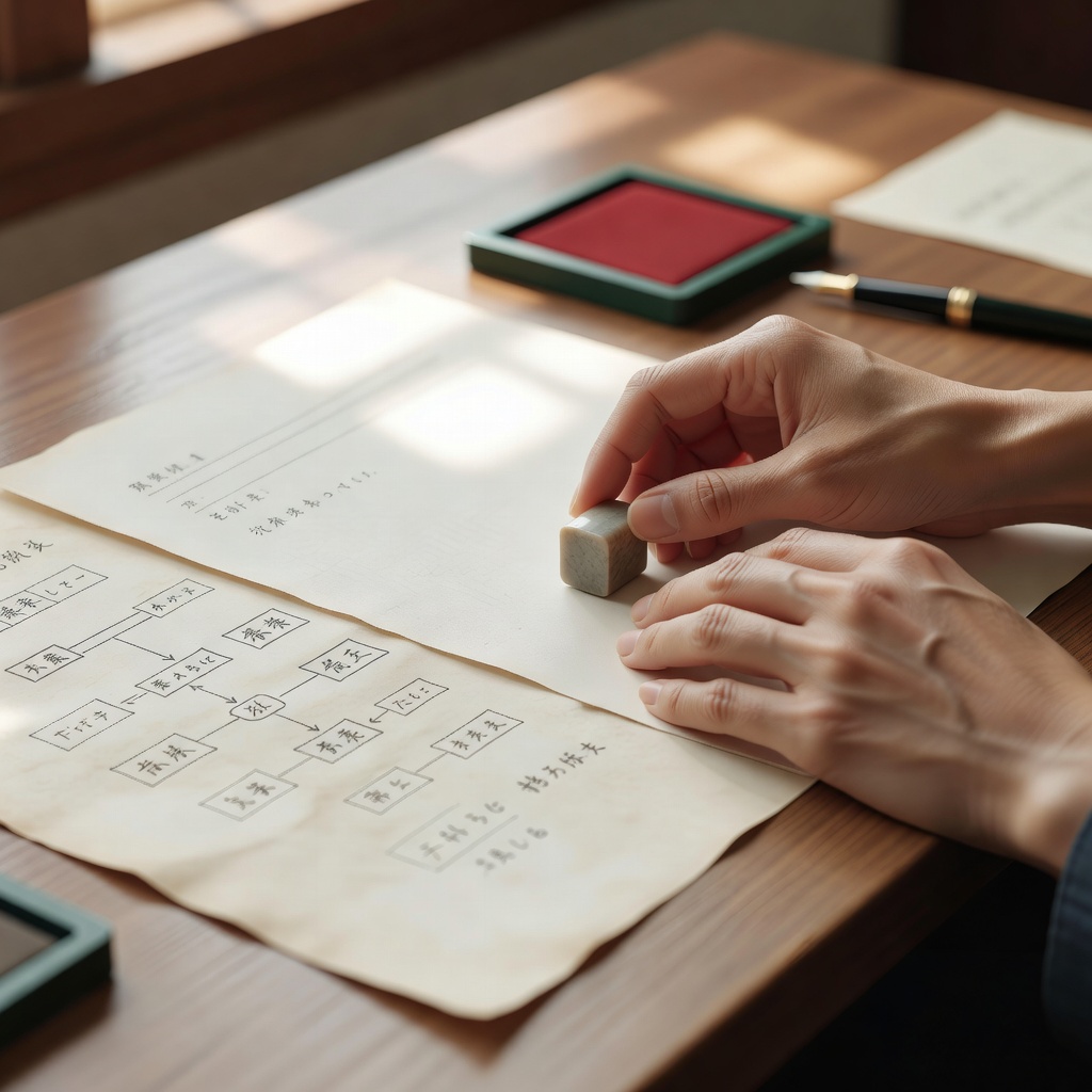 遺産分割協議書の作成 ー ご家族の話し合いを、揉めない形の書面へ。図（相続関係説明図）にして、関係を目に見えるかたちに整えます。