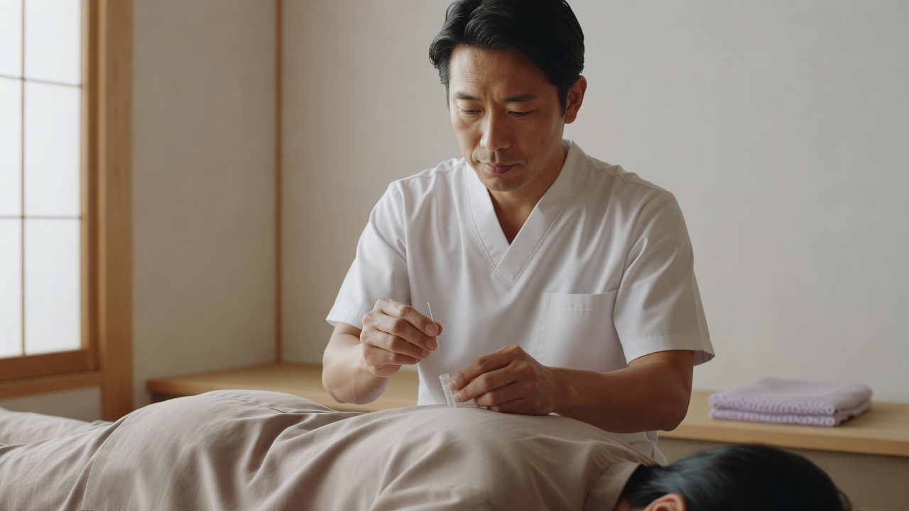 鍼灸院のホームページ作成イメージ