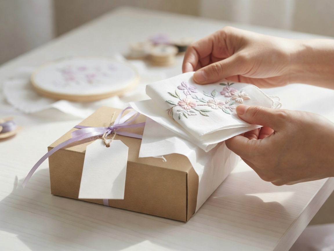 刺繍枠と25番刺繍糸が並ぶ、自宅アトリエの手仕事の風景