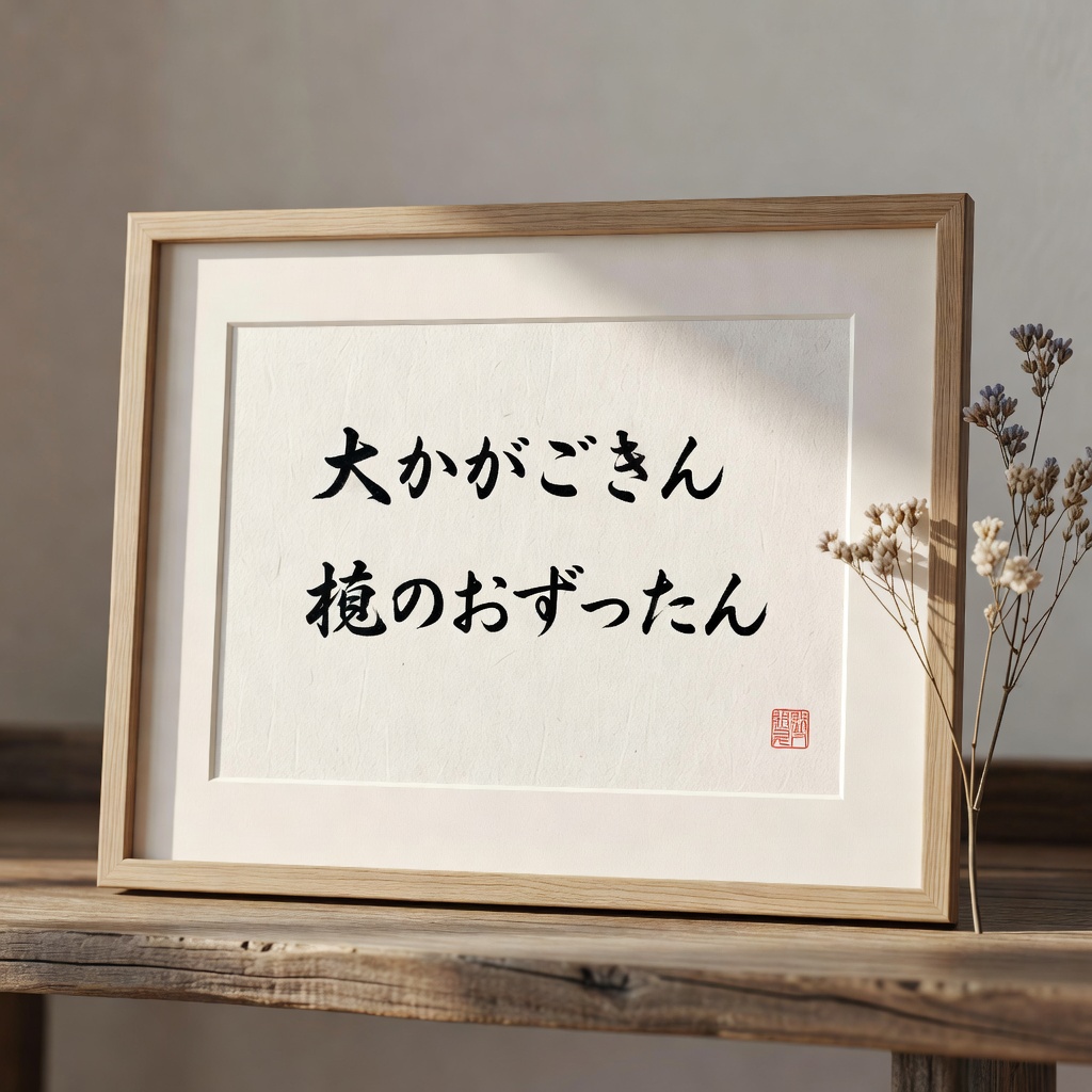 結婚証明書のオーダー。おふたりの名を、末永く飾れる額装で。