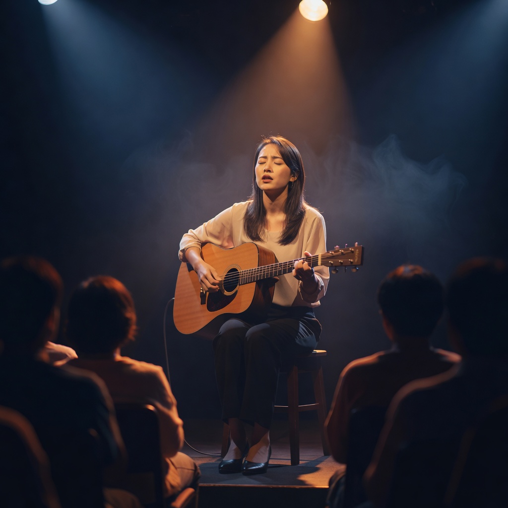 ワンマン弾き語り『まだ眠らない街へ』ー 下北沢の小さなライブハウスが満席に。ギター一本と歌だけの90分、最後の曲でお客さんが一緒に口ずさんでくれて、袖で泣きそうになりました