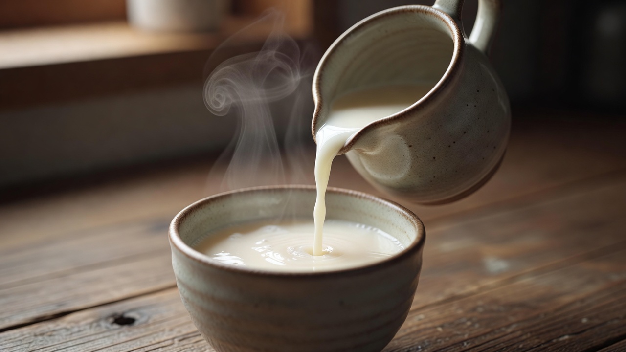 締めに供する、とろりと白い蕎麦湯