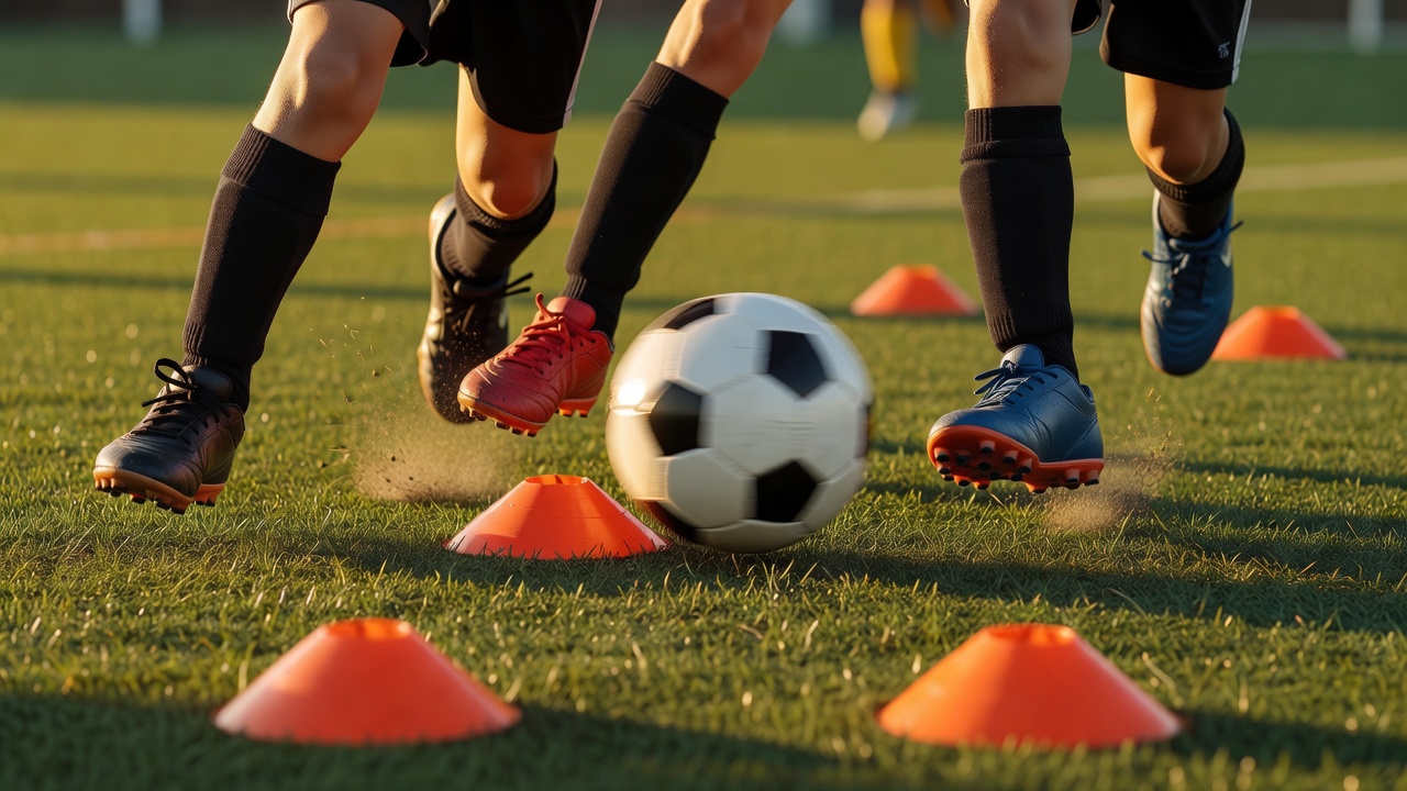 フットサル・サッカースクールのホームページ作成イメージ