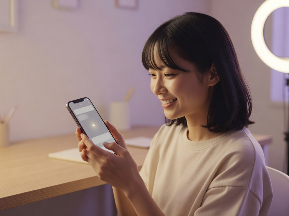 記念配信を終えたVTuberがファンのコメントに包まれて喜ぶ瞬間