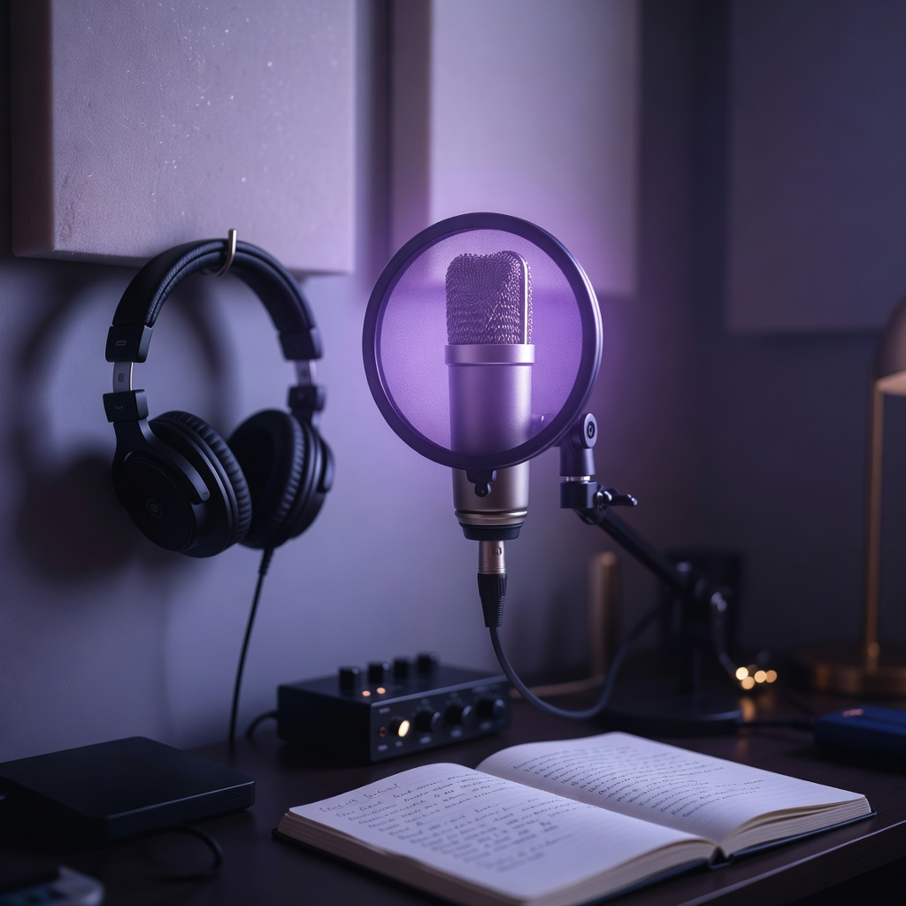 オリジナル曲・作詞作曲 ー 宅録のマイクとオーディオインターフェースで、届けたい言葉を一曲ずつ。作曲家さん・MIX師さんと打ち合わせを重ねて、世界にひとつの『道しるべの歌』を作っています