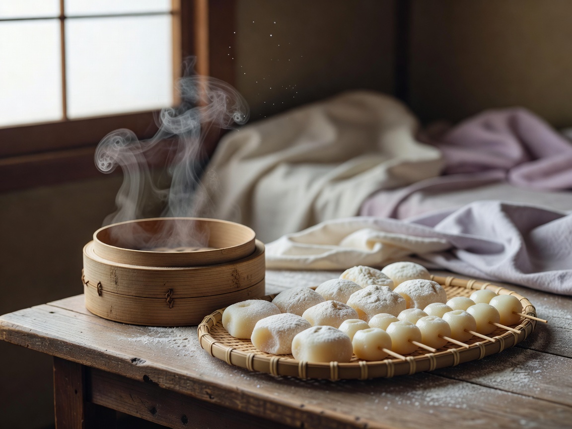 看板商品のどら焼きと最中の詰め合わせ、贈答用の折詰