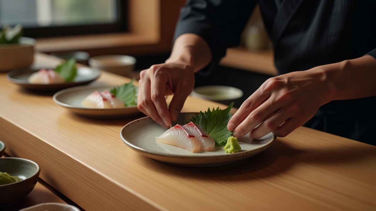 和食・割烹のホームページ作成イメージ